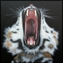 G&auml;hneffekt; Acryl auf Leinwand;
120 x 120 cm
