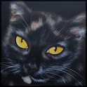 Kr&uuml;mel; Acryl auf Leinwand;
120 x 120 cm