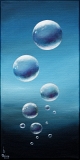 Auftrieb, Acryl auf Leinwand;
20 x 40 cm;