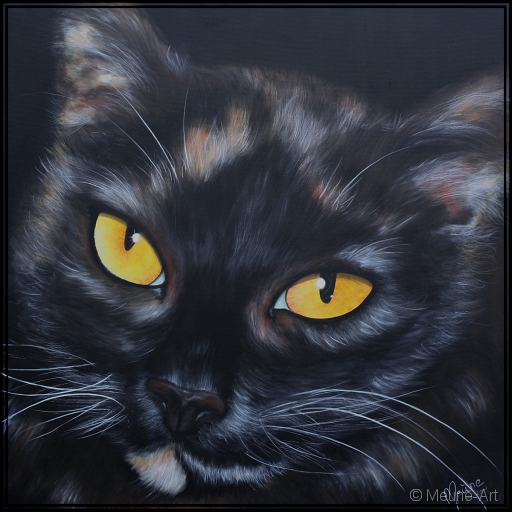 Kr&uuml;mel Acryl auf Leinwand;
120 x 120 cm
